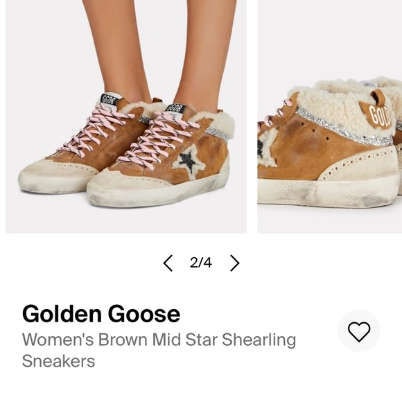 RARE - Golden Goose Mid Star Shearling Sneaks 🔥 - Picture 2 of 10